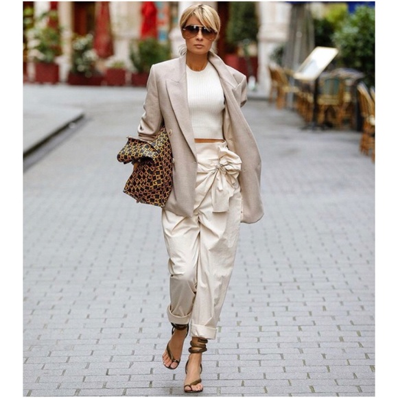 Zara Pants - NWT Zara Tied Pareo Pants